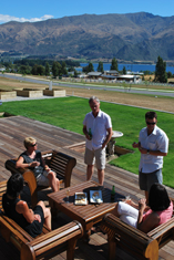 Enjoying a BBQ at Peninsula Bay